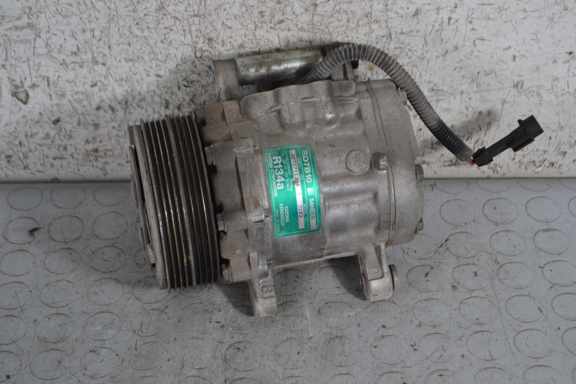 Compressore Aria Condizionata Fiat Panda dal 2003 al 2012 Cod sd7b10  1689329722306