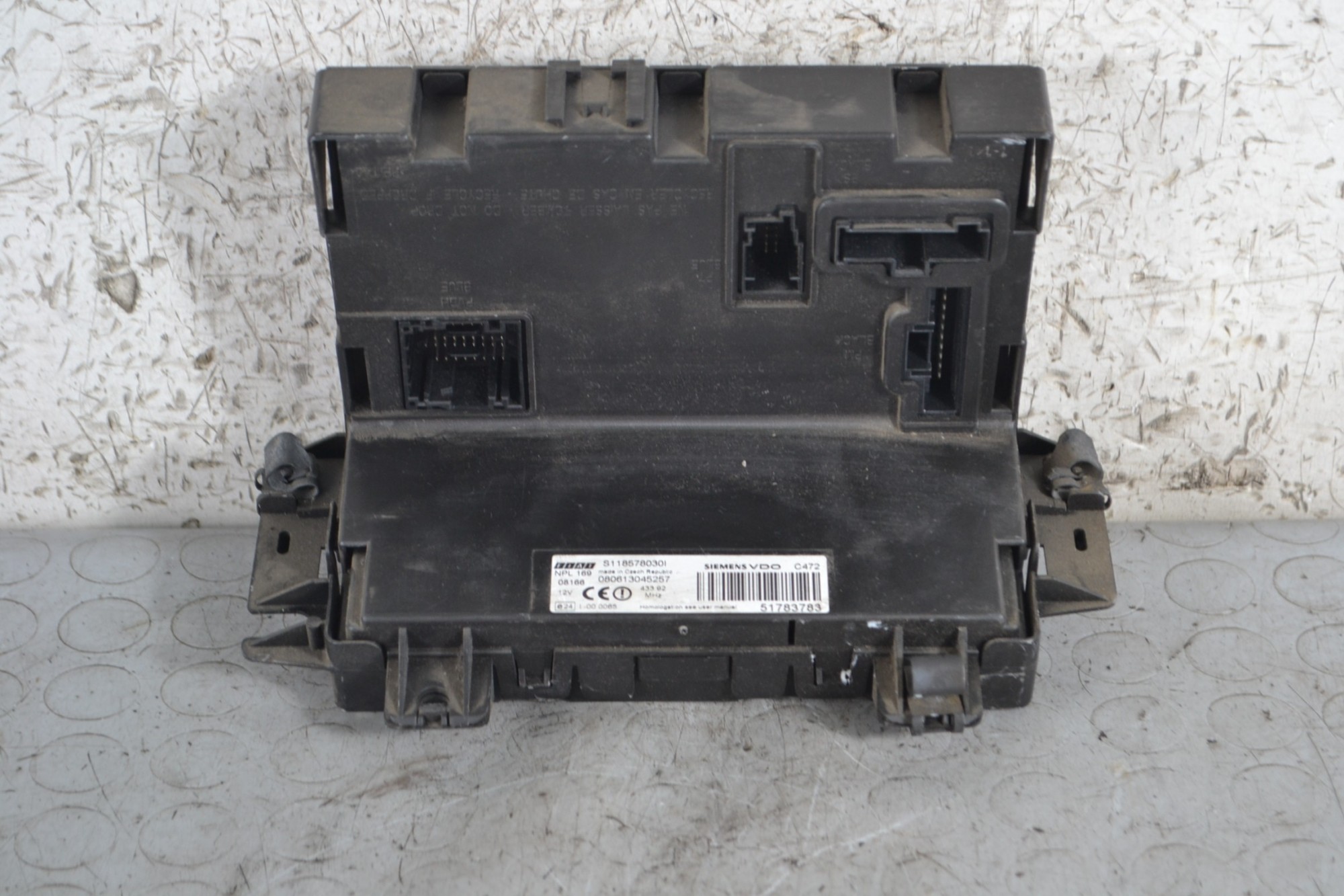 Body Computer Fiat Panda dal 2003 al 2012 Cod 51783783  1689669540875