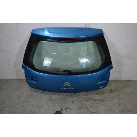 Portellone bagagliaio posteriore Citroen C3 Dal 2009 al 2016 Colore azzurro  1689866747664