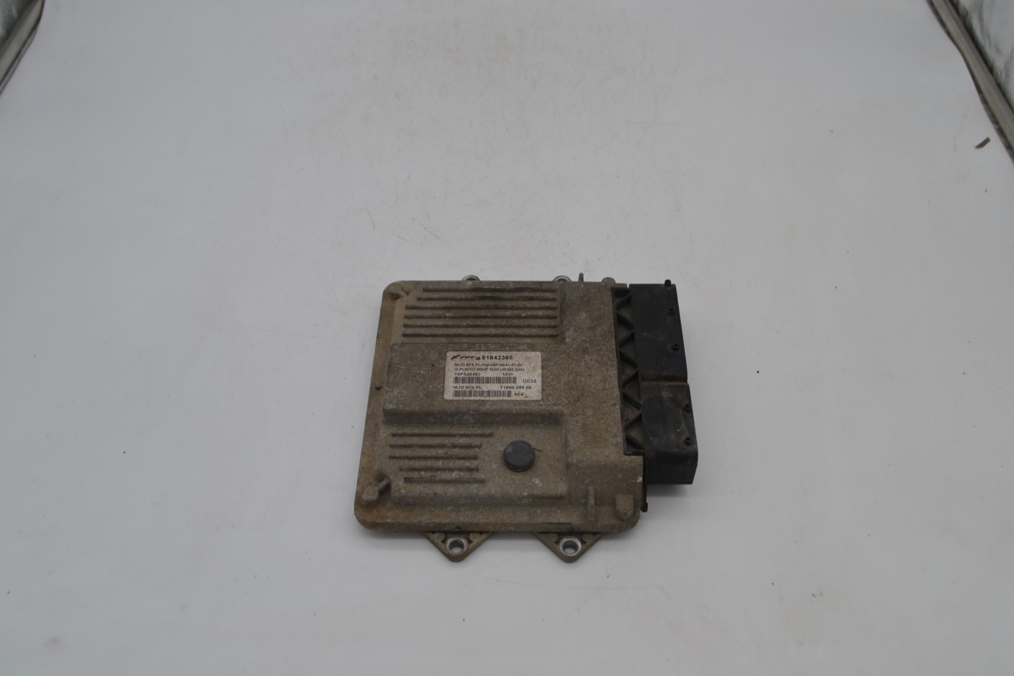 Centralina ECU Fiat Grande Punto 199 Dal 2005 al 2012 Cod 51843365  1690281534616