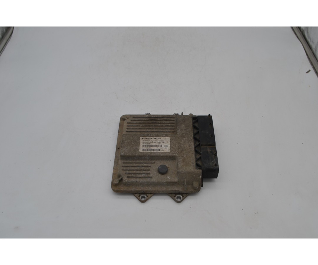 Centralina ECU Fiat Grande Punto 199 Dal 2005 al 2012 Cod 51843365  1690281534616