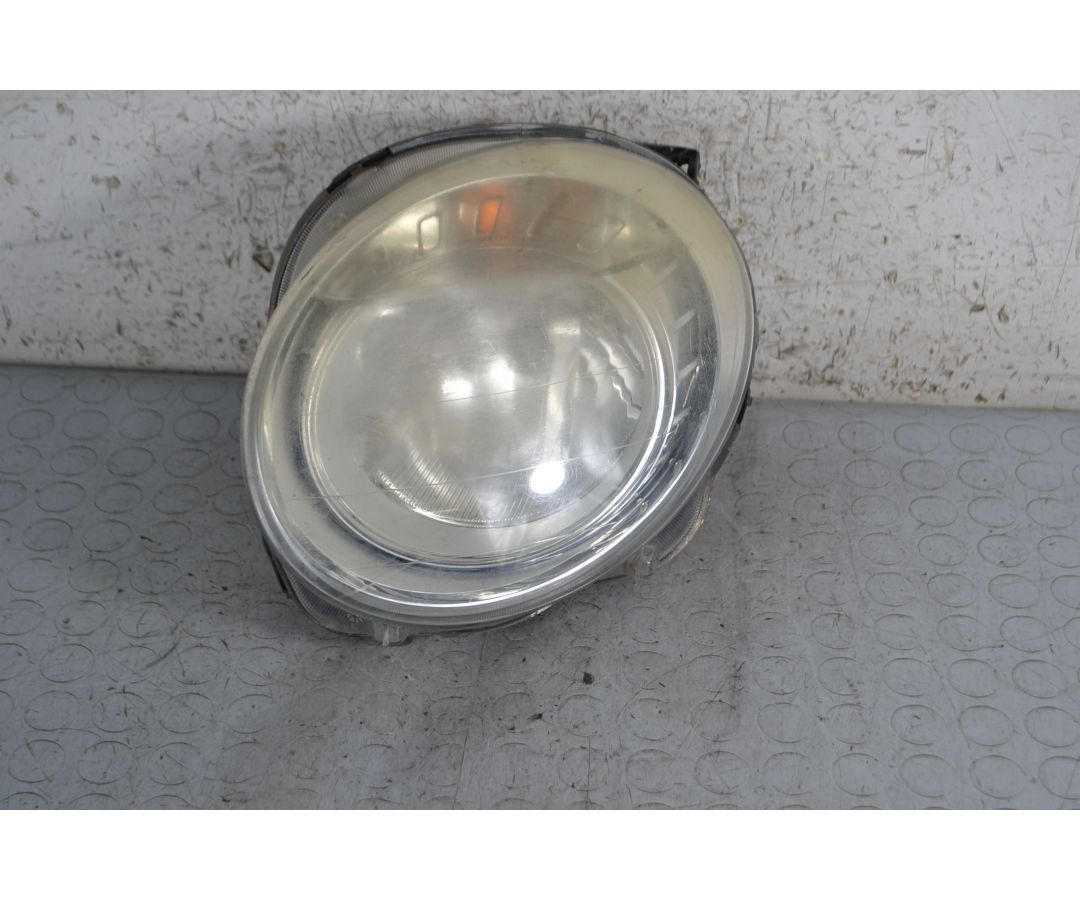 Faro fanale anteriore SX Fiat 500 Dal 2007 al 2015 Cod 45550711  1693211392812