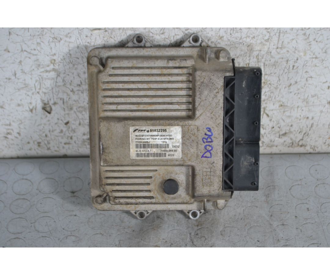 Centralina ECU Fiat Qubo dal 2008 al 2019 Cod 51832295  1693219827422