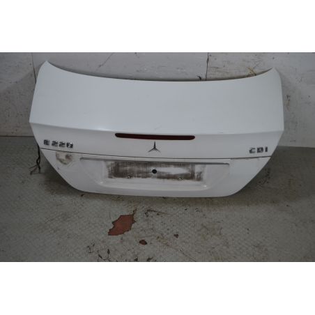 Portellone bagagliaio posteriore Mercedes Classe E W211 Dal 2002 al 2009 Colore bianco  1693468538339