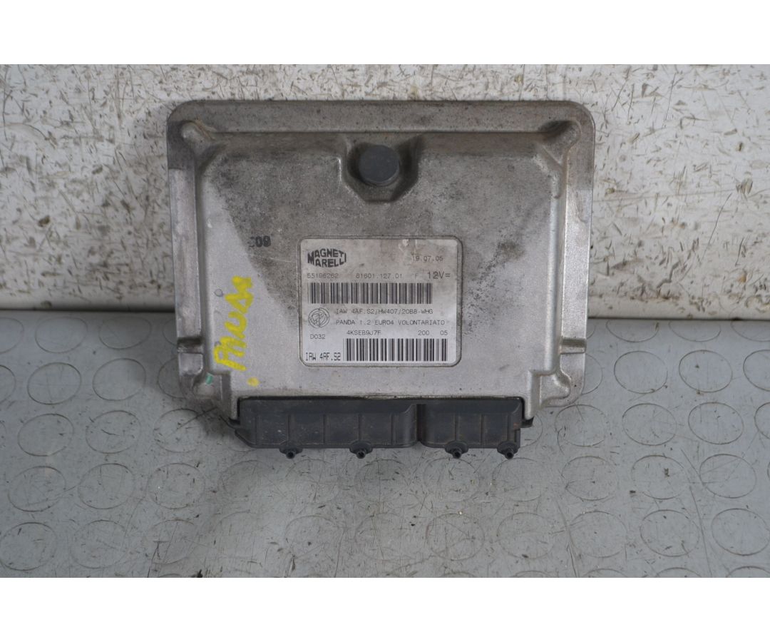 Centralina ECU Fiat Panda dal 2003 al 2012 Cod 55196262  1695287563547