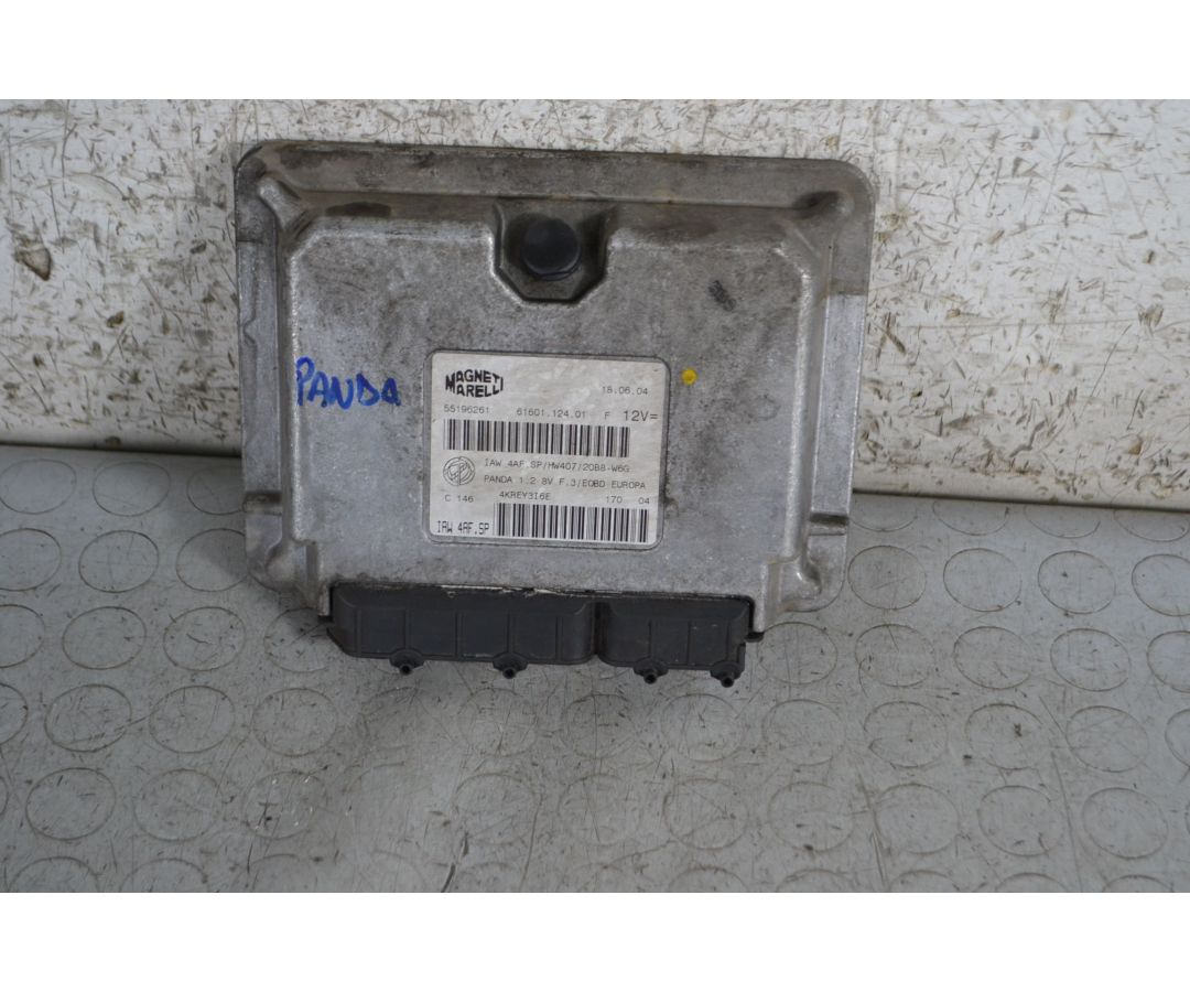 Centralina ECU Fiat Panda dal 2003 al 2012 Cod 55196261  1695891951372