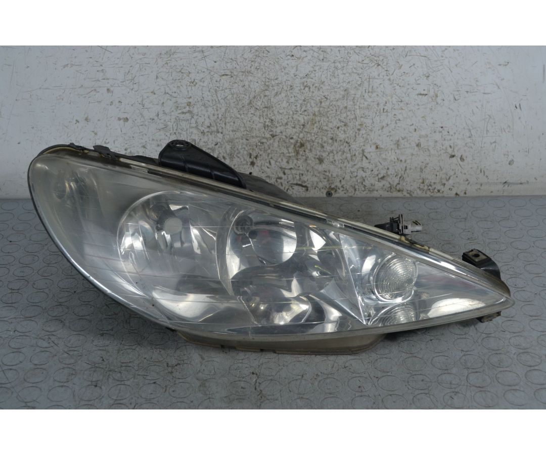 Faro Anteriore DX Peugeot 206 dal 1998 al 2009 Cod 6205S9  1696319996296