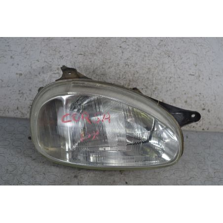 Faro anteriore DX Opel Corsa B Dal 1993 al 2000 Cod 90444787  1696408280923