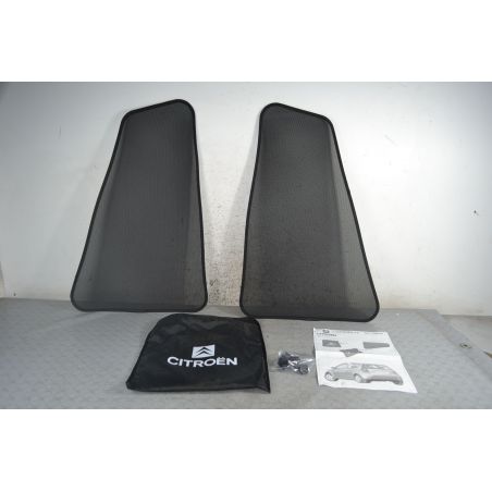 Coppia Tendine Parasole Finestrini Posteriori Citroen C2 Dal 2003 al 2009 Cod 9459.68  1697720766294