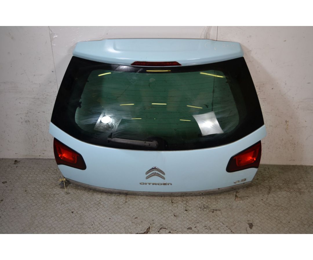 Portellone bagagliaio posteriore Citroen C3 II Dal 2009 al 2016 Colore azzurro  1698046847773