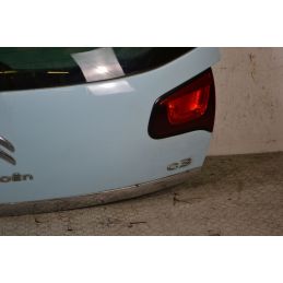 Portellone bagagliaio posteriore Citroen C3 II Dal 2009 al 2016 Colore azzurro  1698046847773