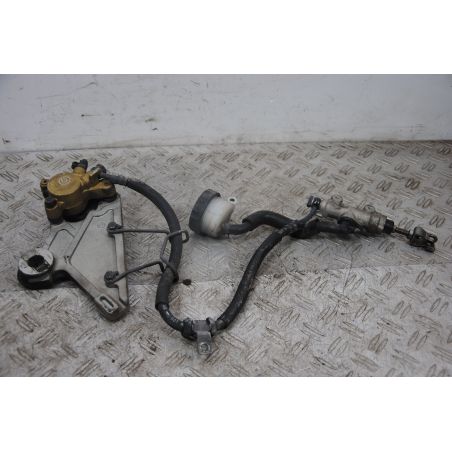 Pompa + Pinza Posteriore Honda CB 500 Dal 1993 al 2004  1698047851854