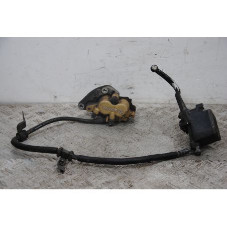 Impianto Frenante Anteriore Pompa + Pinza Freno Honda CB 500 Dal 1993 al 2004  1698051520739