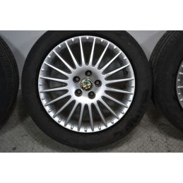 Treno completo cerchi e gomme Alfa Romeo 159 Dal 2005 al 2011 Misura 225/50 R17 94W 5 fori  1698925286747