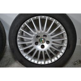 Treno completo cerchi e gomme Alfa Romeo 159 Dal 2005 al 2011 Misura 225/50 R17 94W 5 fori  1698925286747