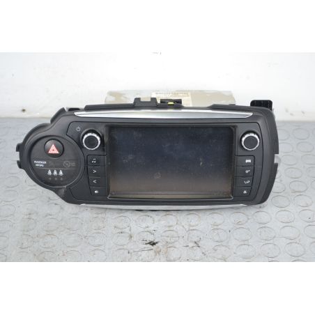 Navigatore Autoradio Toyota Yaris III P13 1.0 51 KW 69CV dal 12/2010 al 2019 Cod 86140-0d100  1699286008566