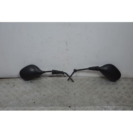 Coppia Specchietti Retrovisori Piaggio MP3 125 / 250 / 300 / 400 / 500 dal 2009 al 2016  1699363024311