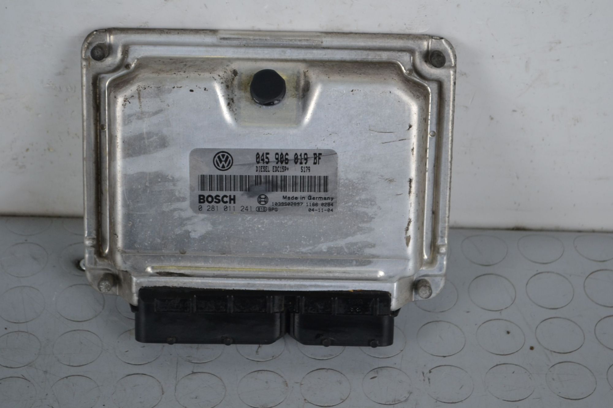 Centralina ECU Volkswagen Polo IV 9N dal 2001 al 2005 Cod 045906019bf Cod Motore AMF  1700150303134