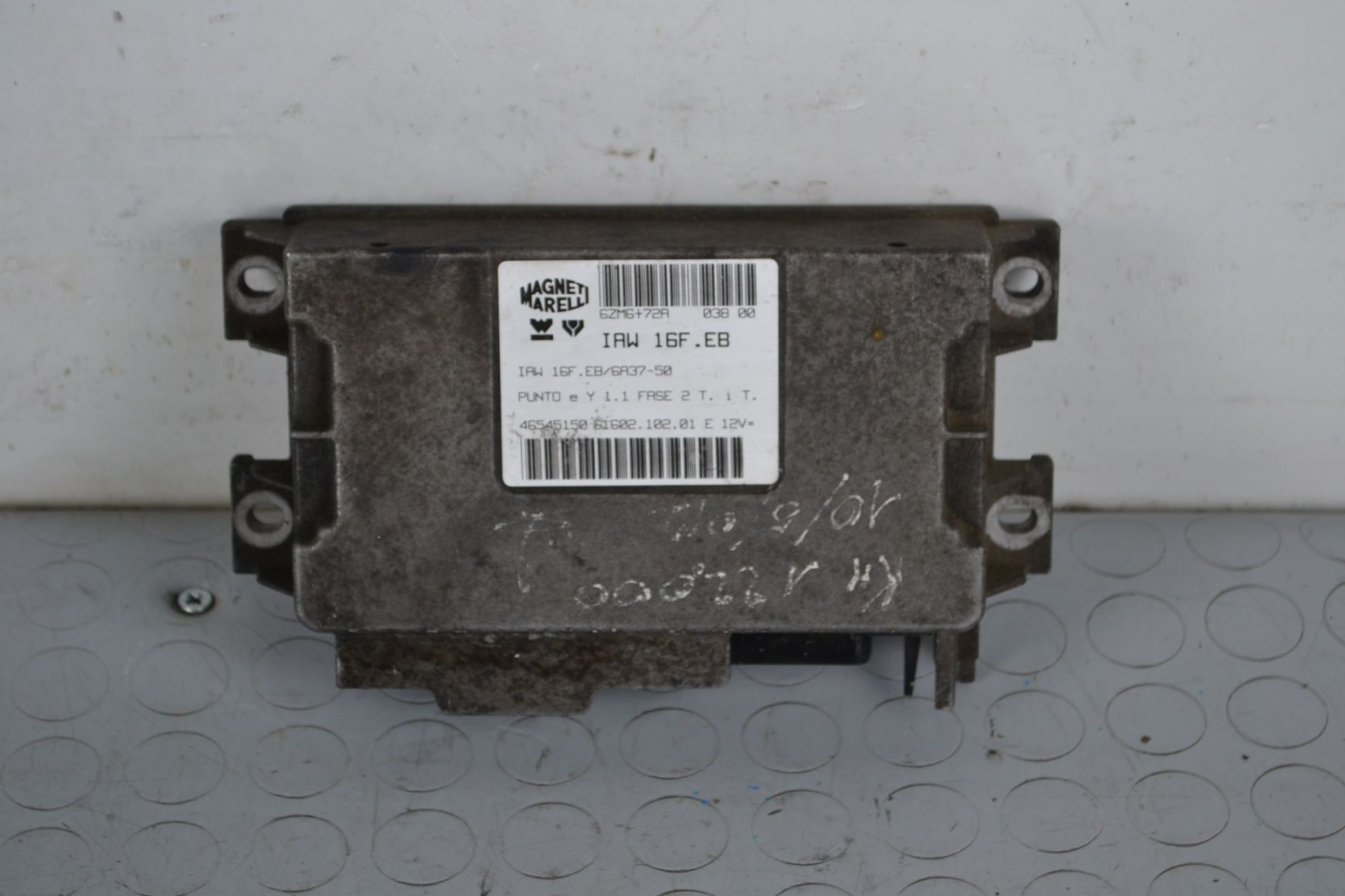 Centralina ECU Fiat Punto dal 1993 al 1999 Cod 46545150  1700209553930