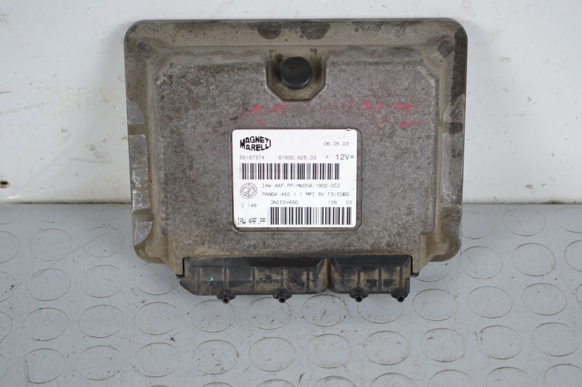 Centralina ECU Fiat Panda 141 Dal 1986 al 2003 Cod 55187374 Cod motore 176B2.000  1701178516728