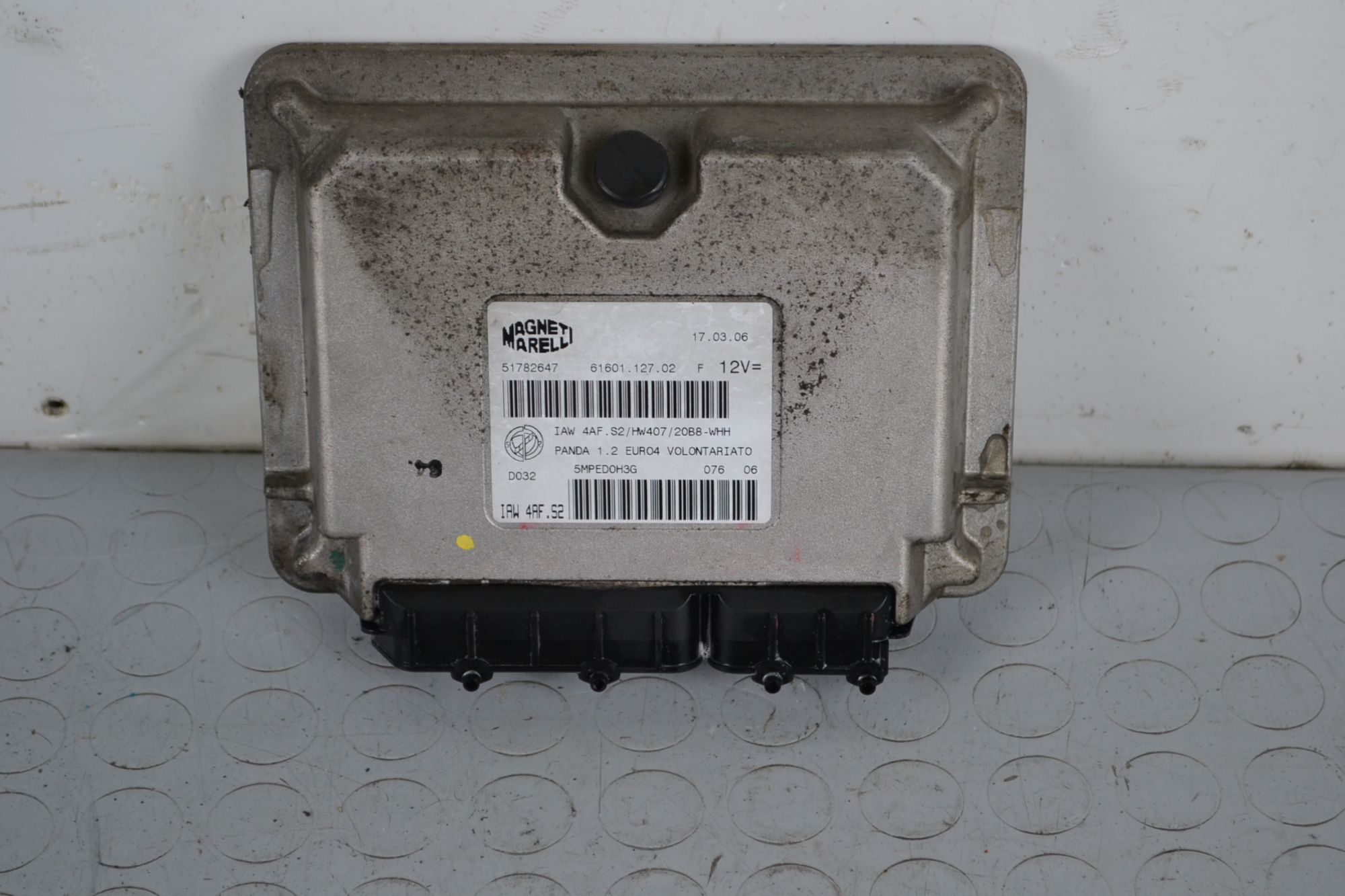 Centralina ECU Fiat Panda 169 Dal 2003 al 2012 Cod 51782647 Cod motore 188 A4.00  1701179313760