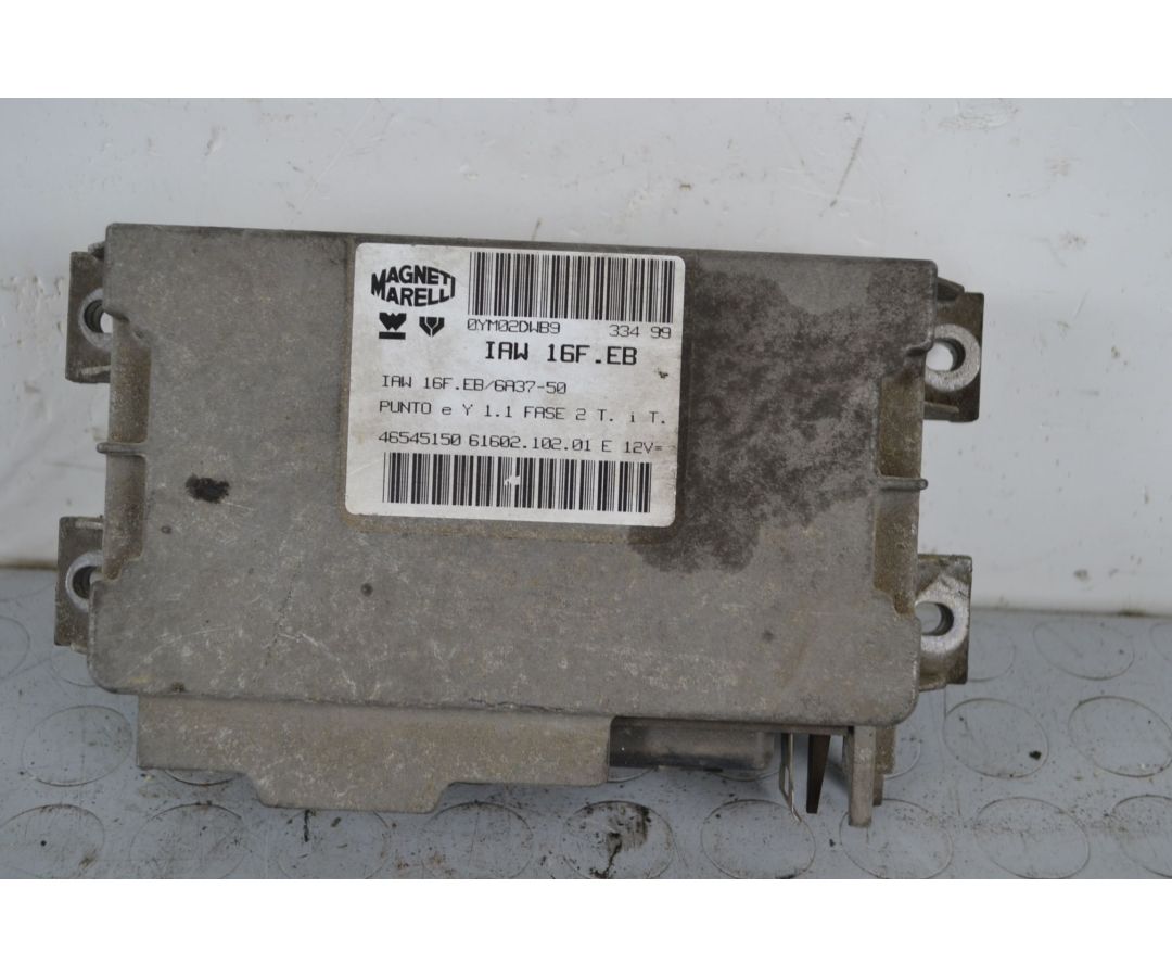 Centralina ECU Fiat Punto / Lancia Y 1100 Dal 1993 al 1999 Cod 46545150  1701871887262