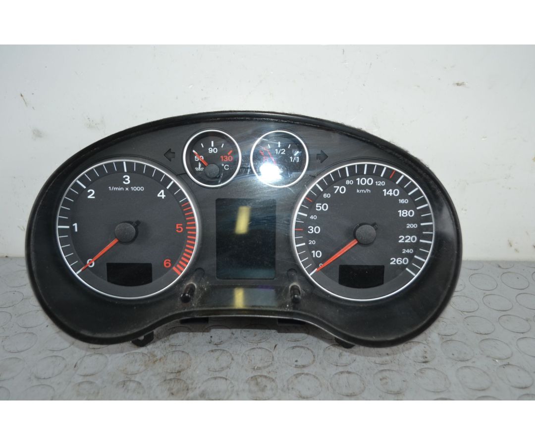 Strumentazione contachilometri completa Audi A3 Hatcback 8P1 Dal 2003 al 2012 Cod 8P0920930F 2.0 TDI 16V Diesel  1702457665090