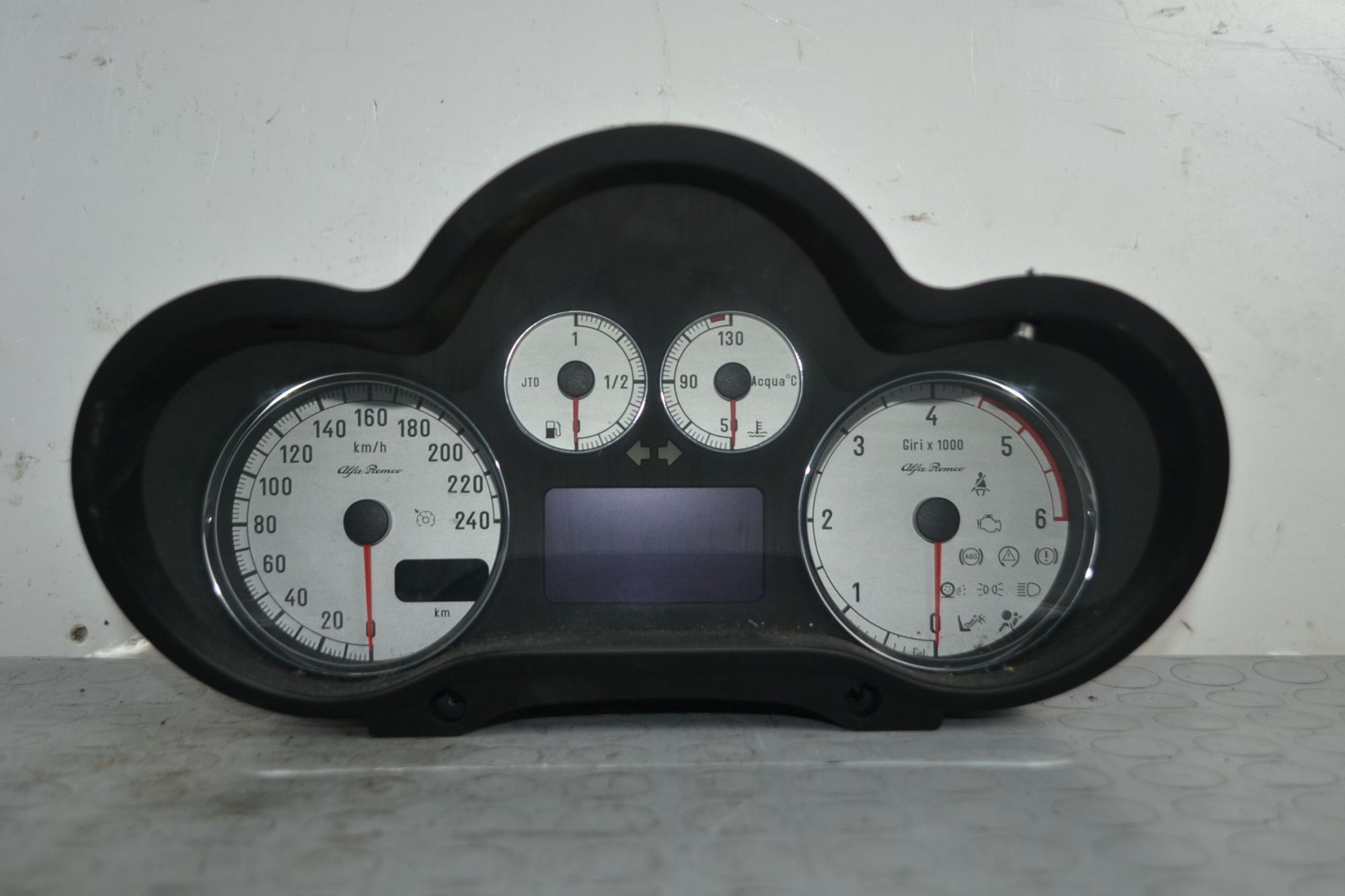 Strumentazione contachilometri completa Alfa Romeo GT Dal 2003 al 2010 Cod 156071292  1702546086515