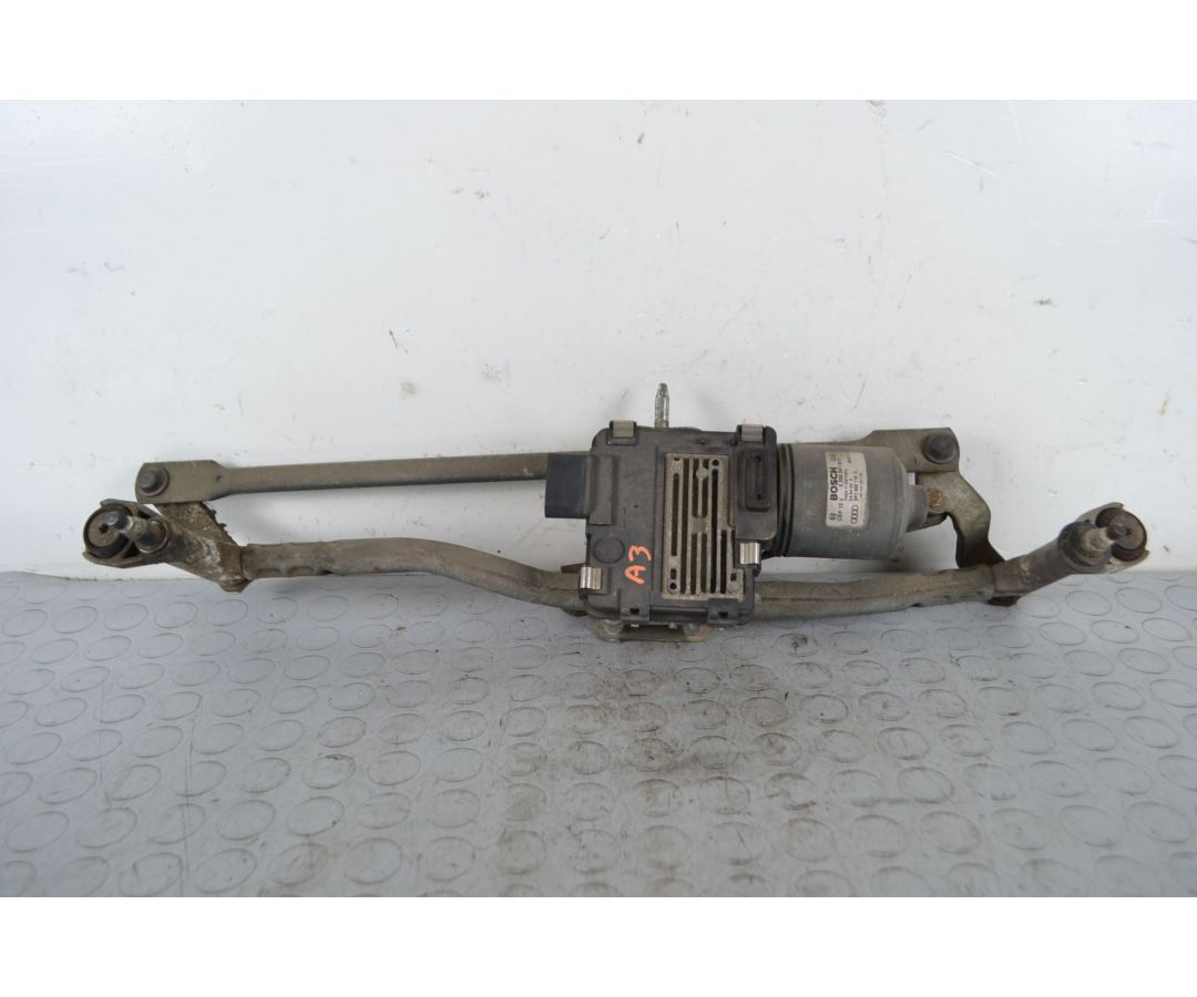 Motorino tergicristallo anteriore Audi A3 8P1 Dal 2005 al 2008 Cod 8P1955119C  1702546474268