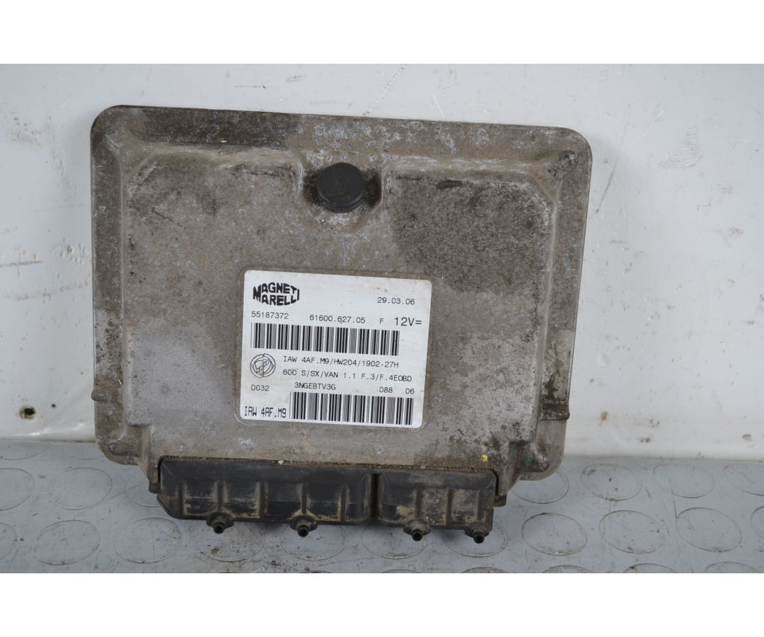 Centralina ECU Fiat Seicento 1.1 Dal 2000 al 2010 Cod 55187372  1702648646426