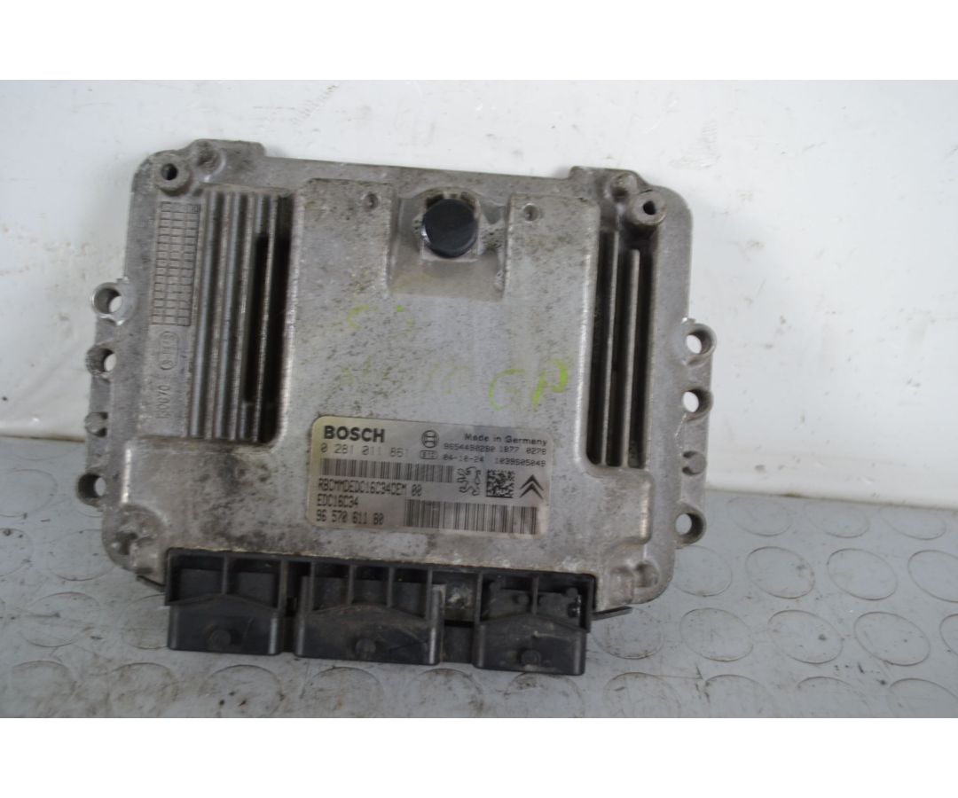 Centralina ECU Citroen C3 I dal 2002 al 2009 Cod 0281011861 1.4 HDI DIESEL  1702650794962