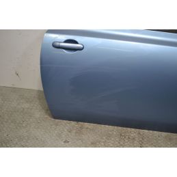 Portiera sportello destro DX Nissan Micra K12 CC Dal 2005 al 2010 Colore celeste  1703174267697