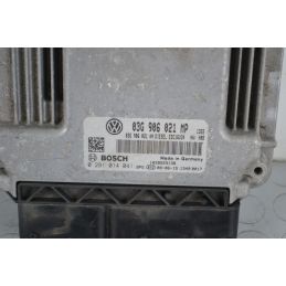 Centralina ECU Volkswagen Touran Dal 2007 al 2015 Cod 03G906021MP/ 0281014041  1703692580445