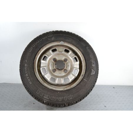 Ruota di scorta R12 Ford Fiesta MK1 Dal 1976 al 1983 Misura 145/80 R12 74T  1704204082013