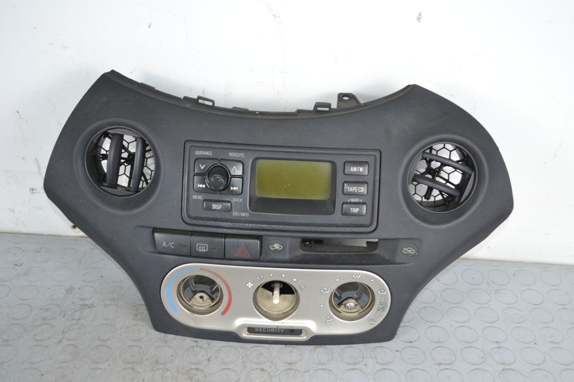 Controllo comando clima e bocchette aria Toyota Yaris Dal 2001 al 2005 Cod 86110-5214  1704270690976