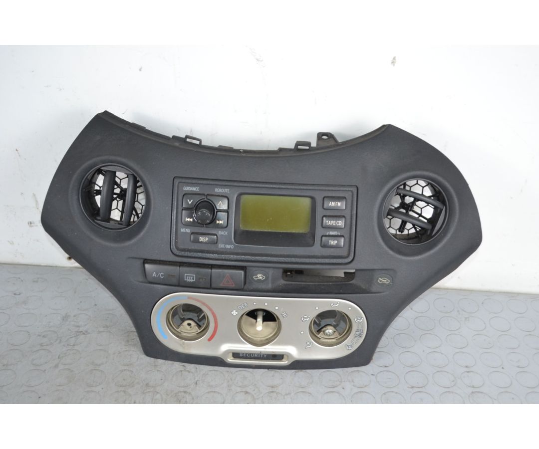 Controllo comando clima e bocchette aria Toyota Yaris Dal 2001 al 2005 Cod 86110-5214  1704270690976