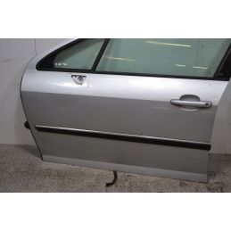 Portiera sportello anteriore SX Peugeot 407 Dal 2008 al 2012 Colore grigio  1704726889121