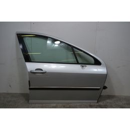 Portiera sportello anteriore DX Peugeot 407 Dal 2008 al 2012 Colore grigio  1704727065074