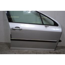 Portiera sportello anteriore DX Peugeot 407 Dal 2008 al 2012 Colore grigio  1704727065074