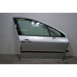 Portiera sportello anteriore DX Peugeot 407 Dal 2008 al 2012 Colore grigio  1704727065074