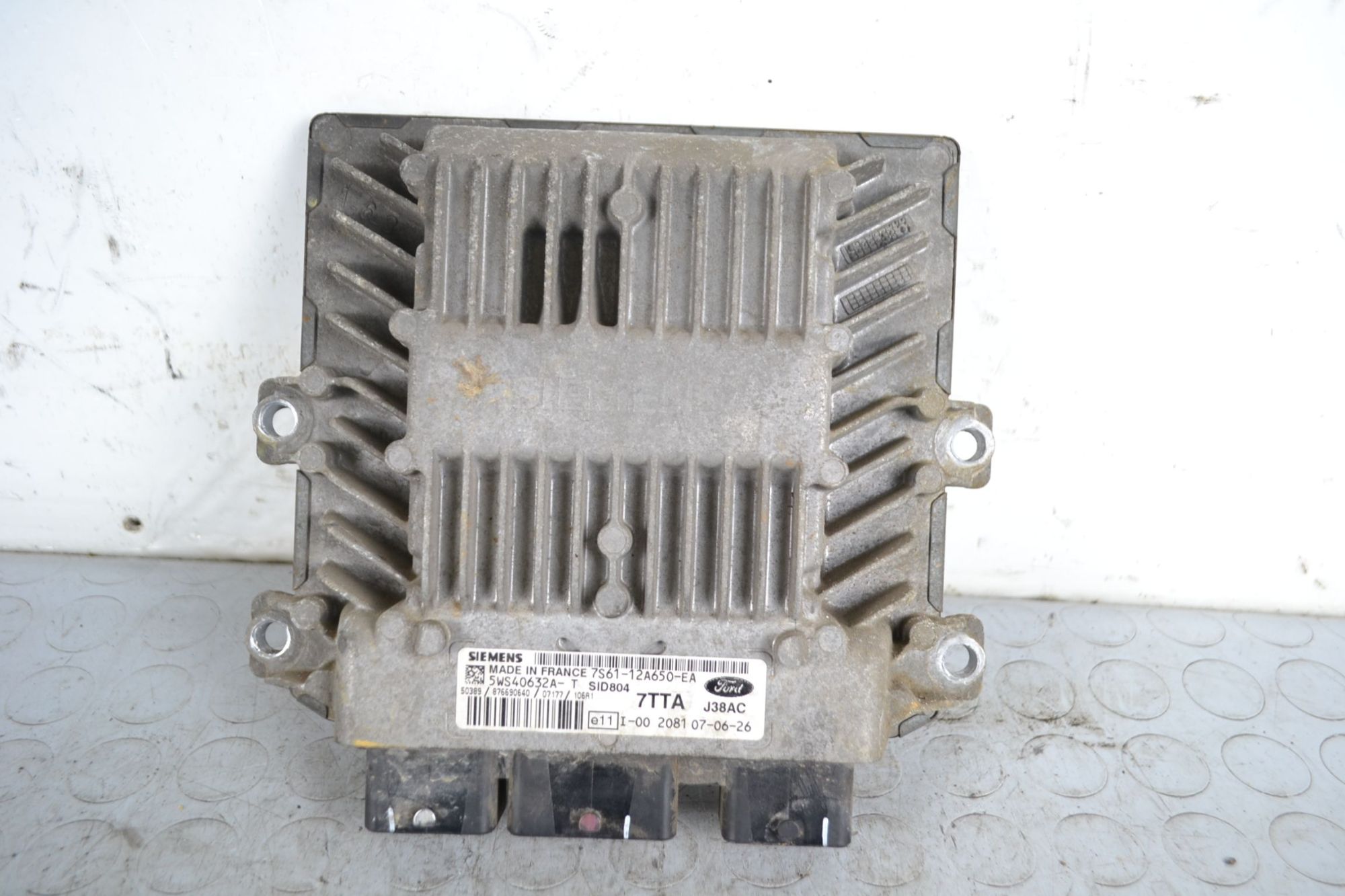 Centralina ECU Ford Fiesta V Dal 2002 al 2008 Cod 7S61-12A650-EA  1705068544488