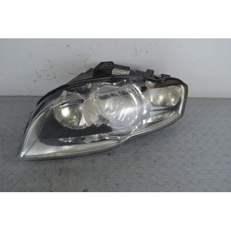 Faro Anteriore SX Audi A4 B7 dal 2004 al 2009 Cod 8E0941003BK  1705309845282