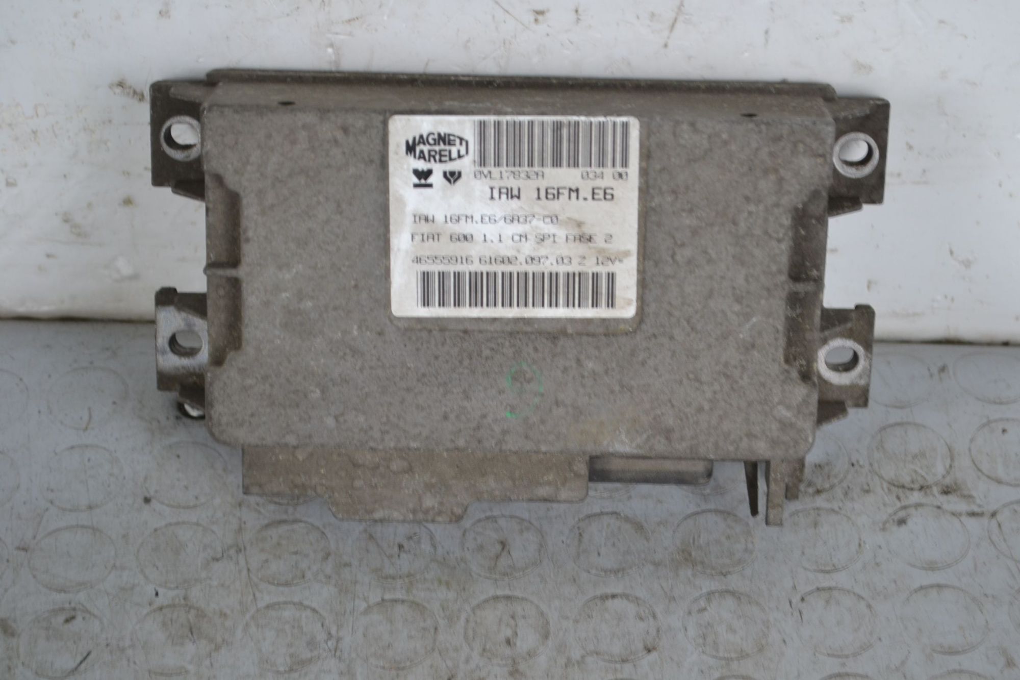 Centralina ECU Fiat Seicento dal 2000 al 2010 Cod 46555916  1705324893916