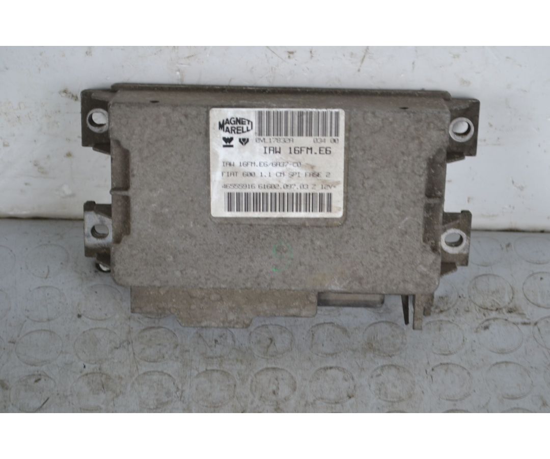 Centralina ECU Fiat Seicento dal 2000 al 2010 Cod 46555916  1705324893916