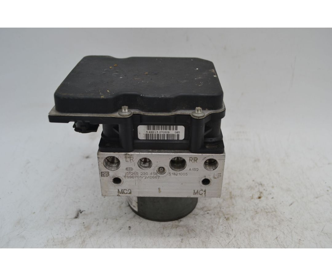 Pompa modulo ABS Fiat Bravo Dal 2007 al 2014 Cod 0265230458/ 51821005  1705330495326