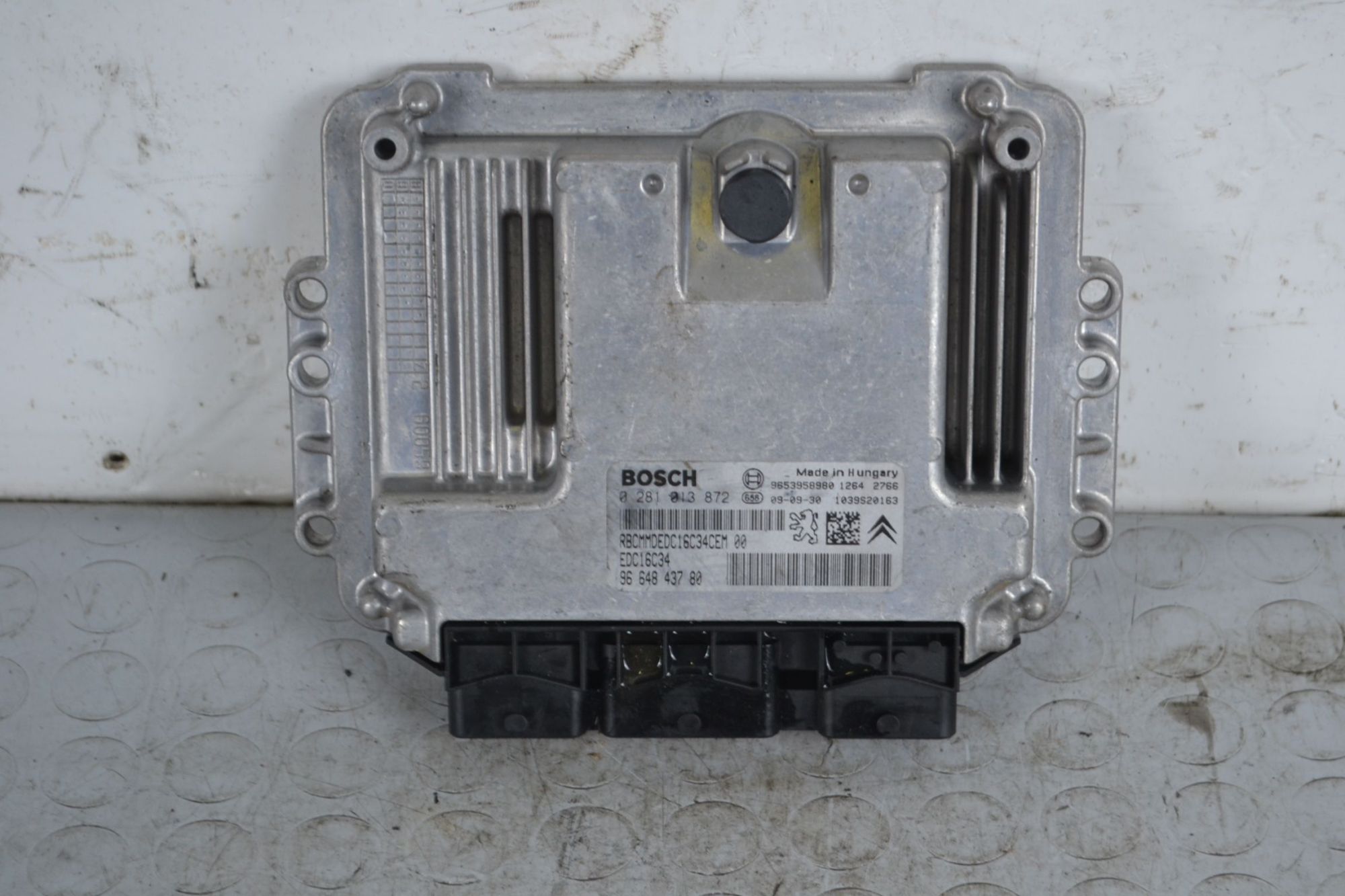 Centralina ECU Citroen C3 Picasso 1.6 HDI dal 2008 al 2017 Cod 9664843780  1705575914040