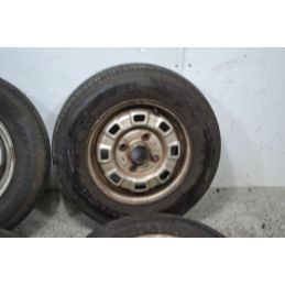 Treno completo cerchi e gomme Ford Fiesta I Dal 1976 al 1983 Misura 145/80 R12  1705674436771