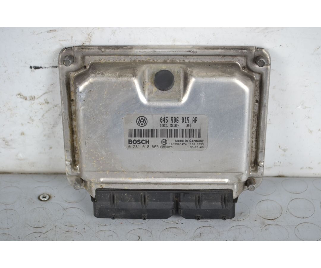 Centralina ECU Volkswagen Polo 9N 1.4 TDI dal 2001 al 2005 Cod 045906019ap  1705915989257