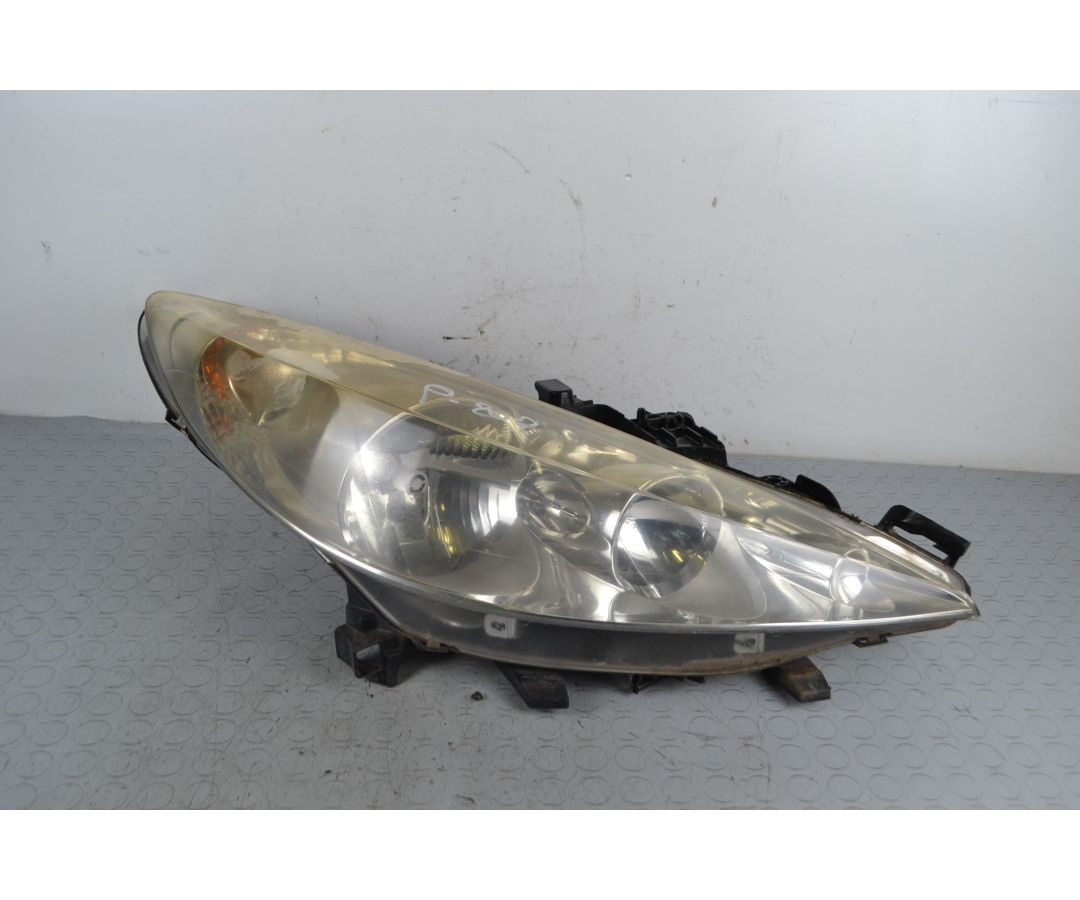 Faro anteriore DX Peugeot 207 Dal 2006 al 2015 Cod 9649986180  1705920285795