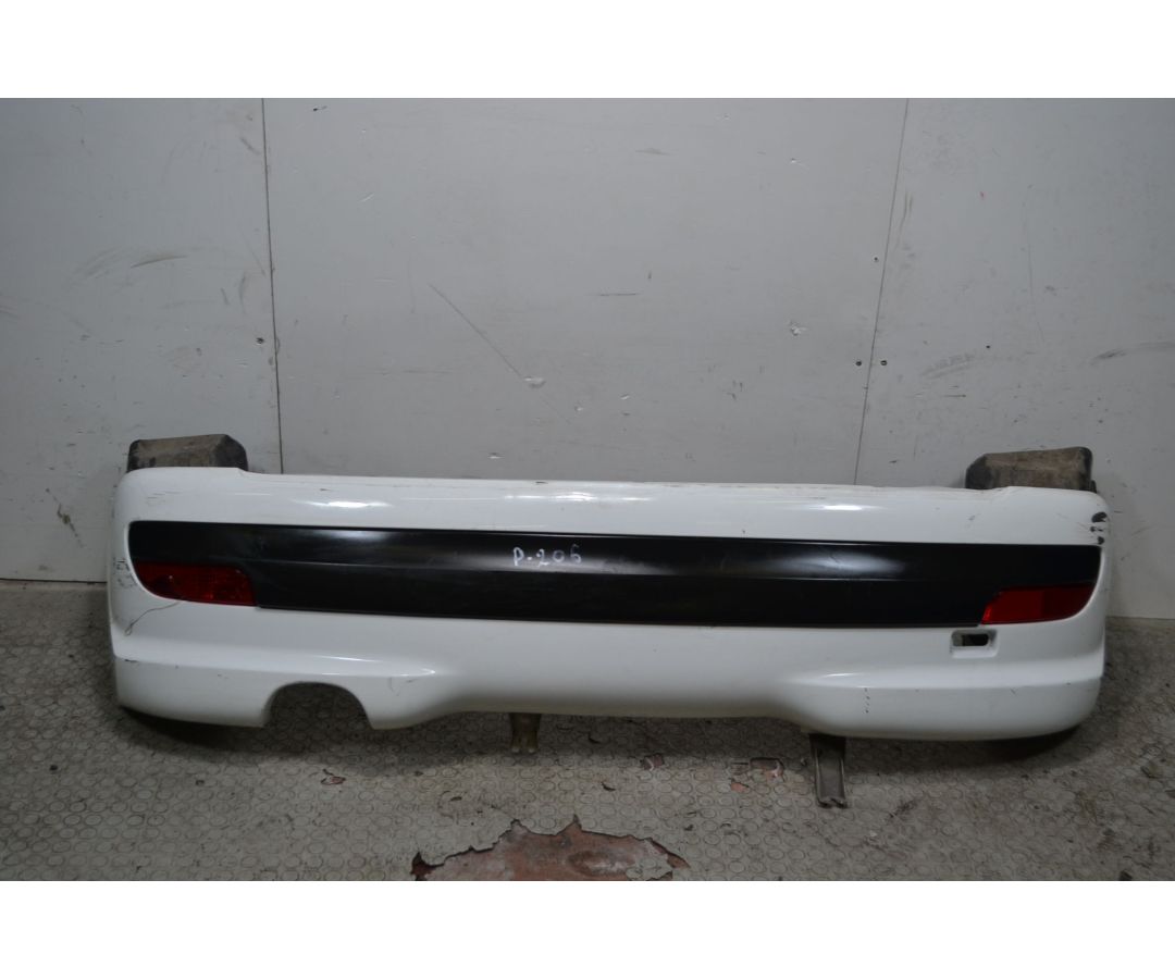 Paraurti posteriore Peugeot 206 Plus Dal 2009 al 2012 Colore bianco  1706102862780